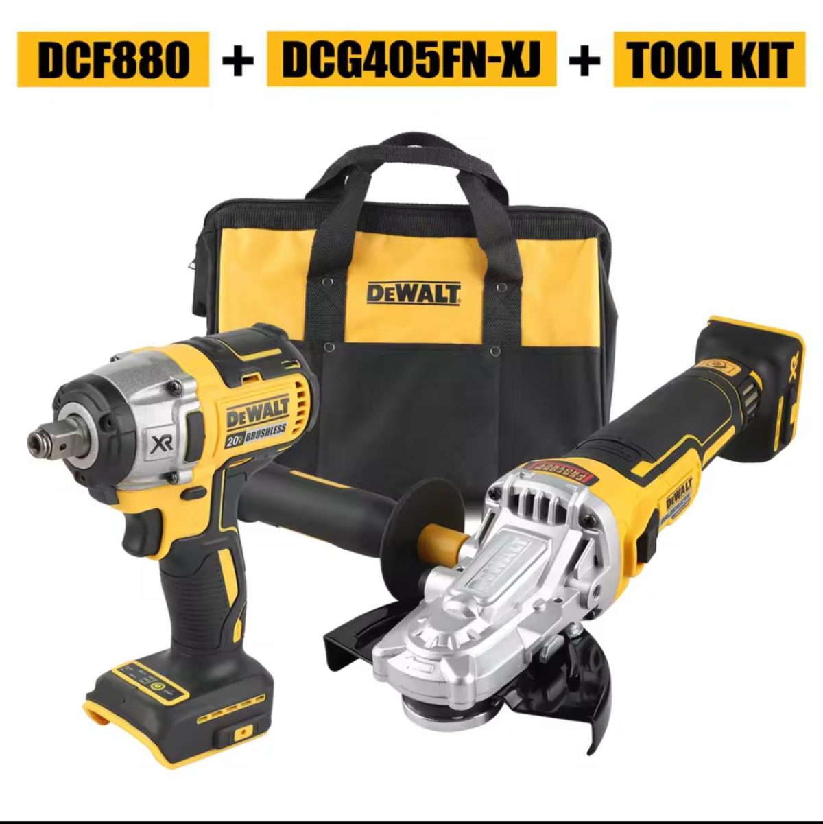 WhatsApp Image 2025-04-27 at 20.42.31 Kit combinato DEWALT DCF880 DCG405FN - Multiutensile oscillante e smerigliatrice angolare - immagine 1