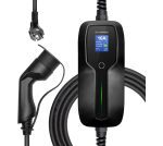 ev Cavo Caricabatterie EV Standard Europeo Portatile con Scatola di Ricarica commutabile 10 / 16A Tipo 2 Caricatore Schuko 2 Pin Auto elettrica EVSE (Presa Europea), 6m