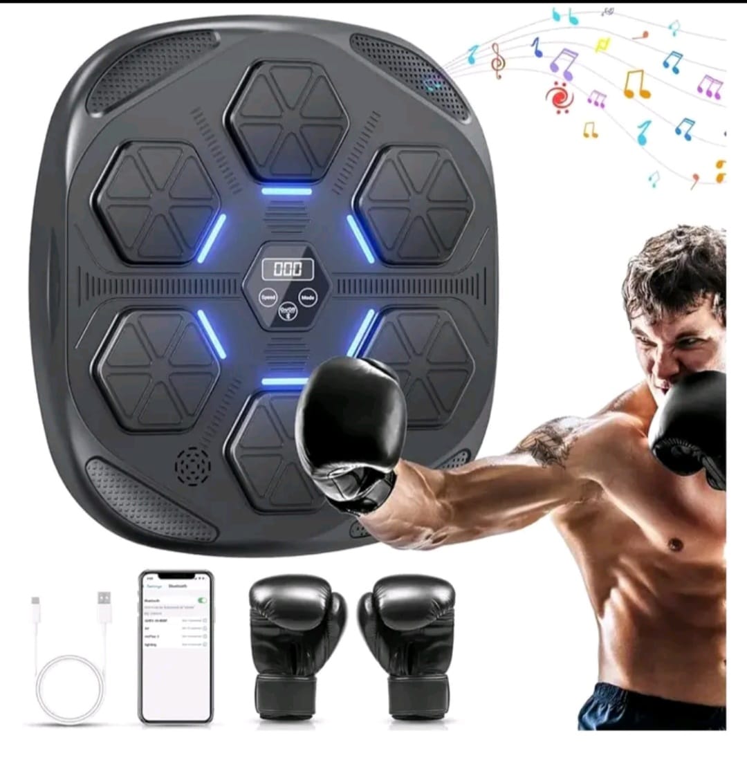 WhatsApp Image 2025-05-03 at 17.45.08 (1) macchina da boxe musicale,pugilato,bluetooth con guanti - immagine 1
