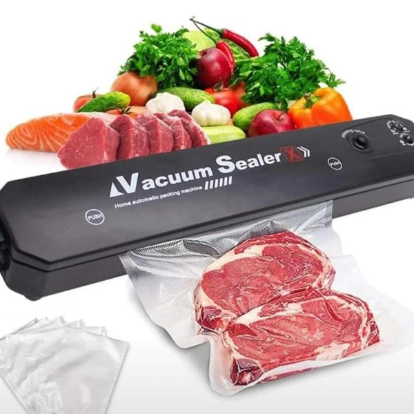Macchina sottovuoto per alimenti Vacuum Sealer X - Sistema di conservazione automatica per frutta e verdura con sacchi inclusi