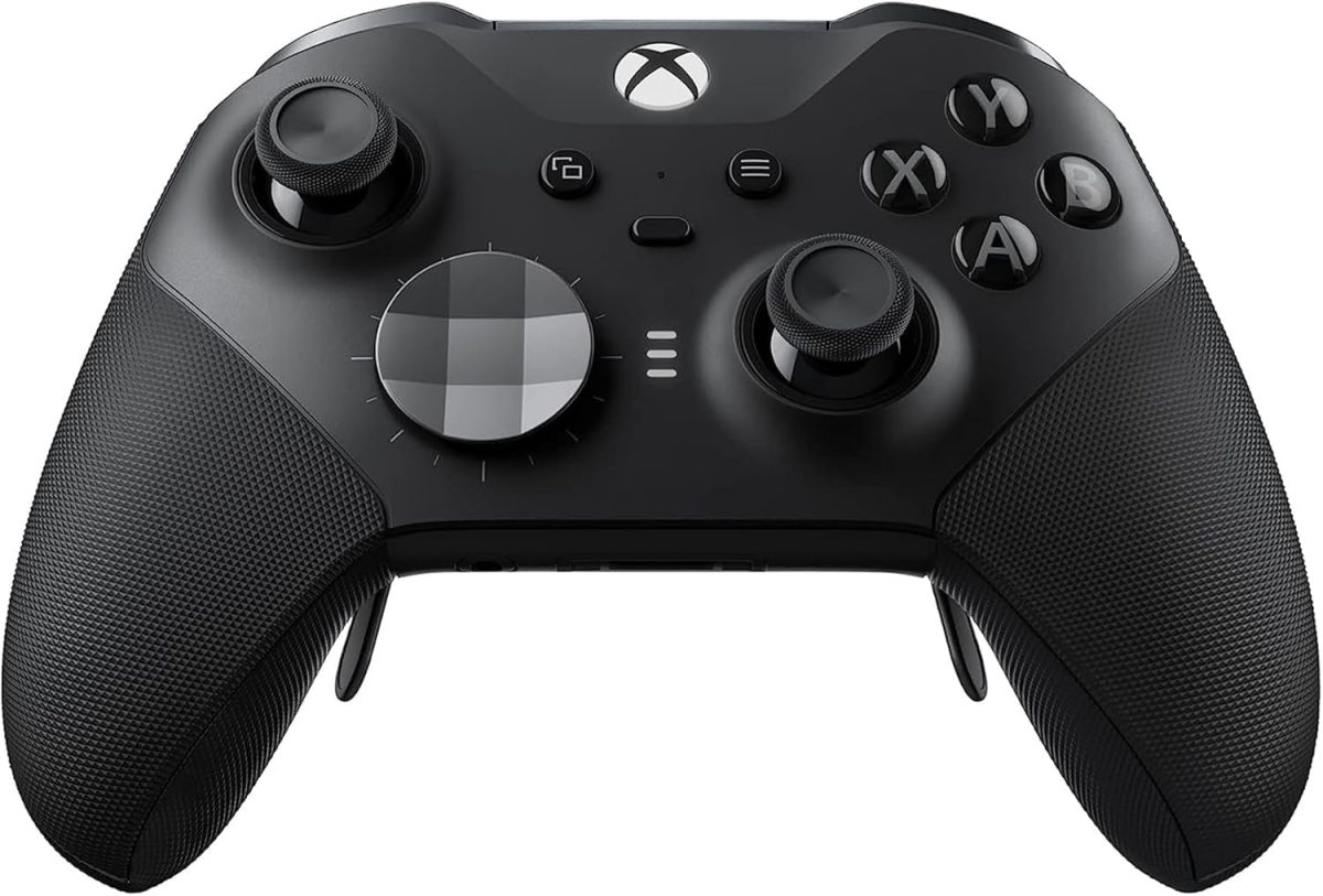 71NmdegIdUL._AC_SL1500_ Xbox Controller Wireless, Elite Black - per Xbox One, Xbox Series X|S, Windows 10/11, Android, iOs Senza trigger - immagine 1
