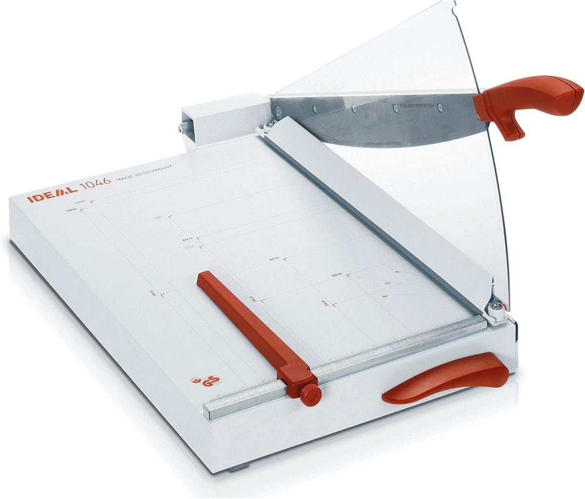 81PTUWoP5nL._AC_SL1500_ Taglierino per carta IDEAL 1135 fino a DIN A4-25 fogli bianco - immagine 1
