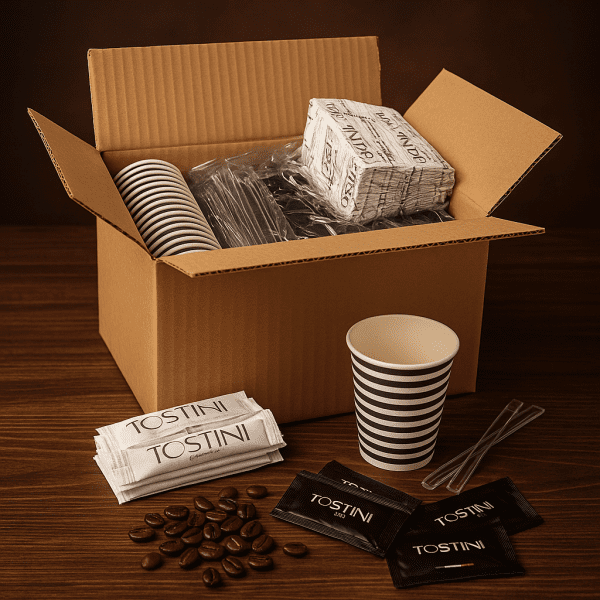 Kit Accessori Caffè Tostini – Confezione da 150 pezzi