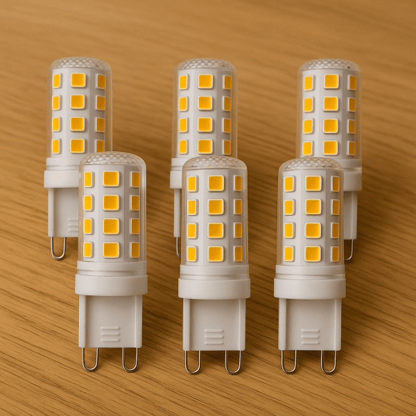 Lampadine LED G9 230V – Confezione da 6 pezzi