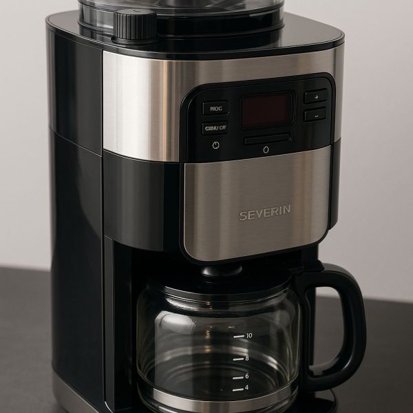 Severin KA 4810 – Macchina da Caffè con Macinacaffè Integrato, Timer, 10 Tazze – Come Nuova
