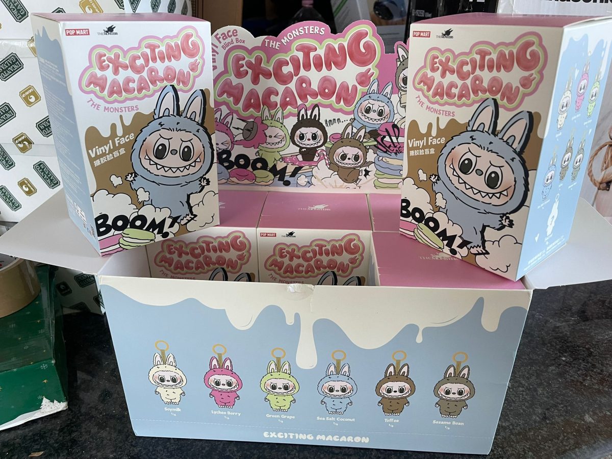 5debedf7-e6b0-41b7-b386-20b079ec560f Labubu The Monsters Tasty Macarons Vinyl Face (1 Blind Box) - immagine 1
