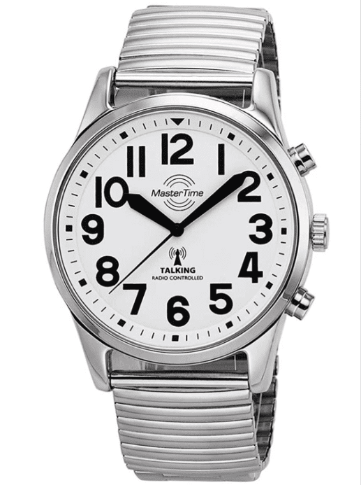 Immagine 2025-10-22 202216 Orologio da Uomo Radiocontrollato Parlante in Tedesco | Master Time | Voce e Funzioni in Lingua Tedesca - immagine 1