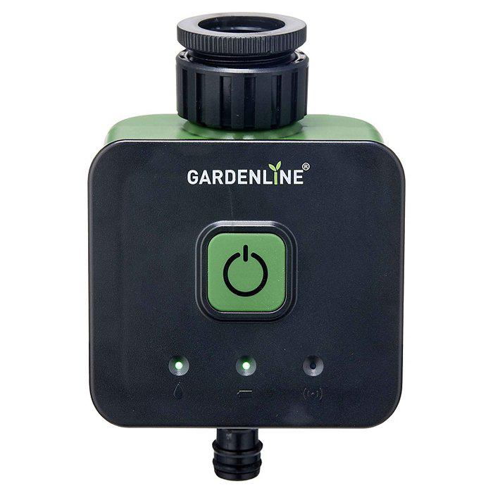 b5820cfa-1e5d-4b21-859f-04cce8c8b71b Gardenline Computer di Irrigazione Bluetooth – Timer Automatico per Rubinetto da Giardino - immagine 1