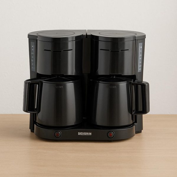 Severin KA 9315 - Macchina da caffè a doppio filtro con 2 taniche termiche