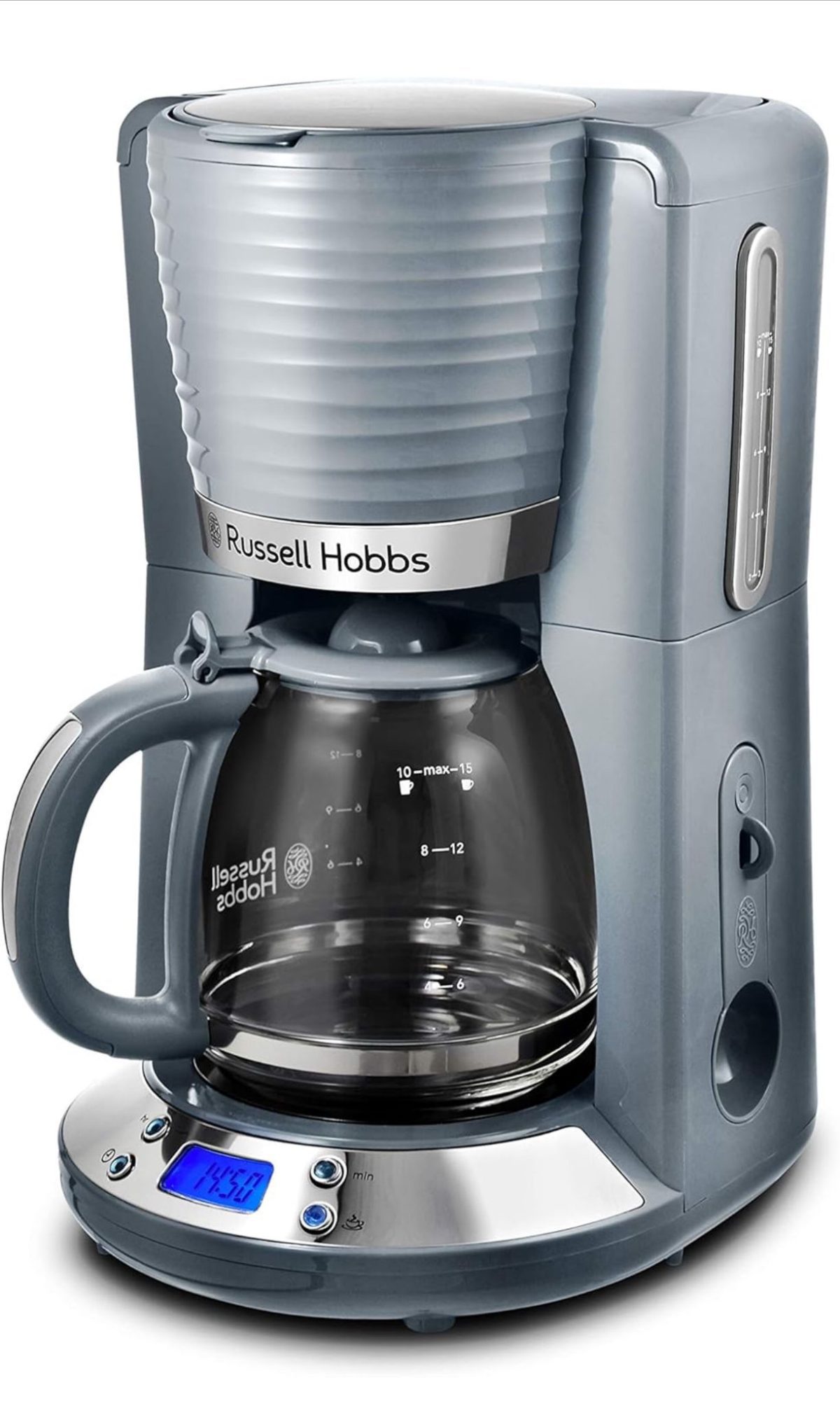 8c4d7700-578d-49f3-be64-3f44574e8a12 Aperta per Prova Russell Hobbs Inspire Macchina da Caffè Americano 1.25L 1100W Grigio Cromato - immagine 1