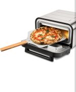 G3 Ferrari G10204 Pizza Pro 2 Minuti, 1700 W, Raggiunge fino 450°C, Pareti fredde,Cottura in 2 minuti, Display digitale con 6 programmi