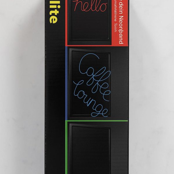 Brilite Neon LED Flessibili 3 Pezzi – Strisce Modellabili per Scritte Luminose, Decorazioni Creative, Bar, Casa e Party