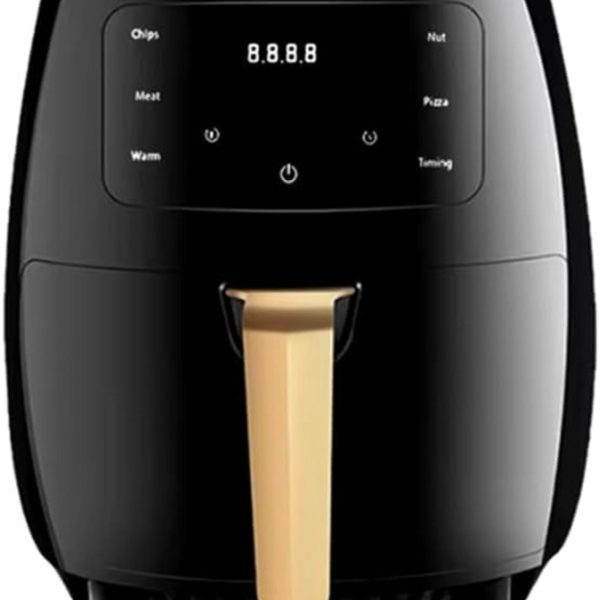 Friggitrice ad aria da 4,5 l, di nuova generazione: 1400 W, touch screen, 8 programmi, cottura senza olio
