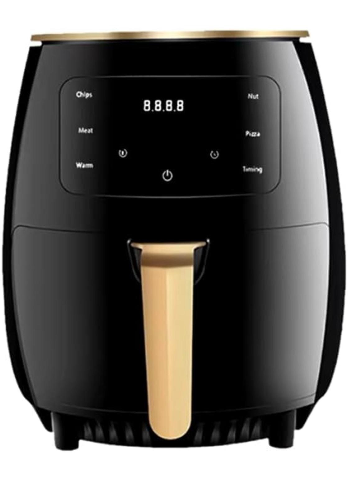 IMG-20251130-WA0000 Friggitrice ad aria da 4,5 l, di nuova generazione: 1400 W, touch screen, 8 programmi, cottura senza olio - immagine 1