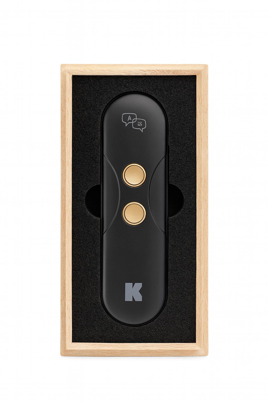 IMG-20251201-WA0037 Traduttore Istantaneo Portatile 2 Pulsanti – Dispositivo Smart Multilingua con Microfono HD e Scatola Premium - immagine 1