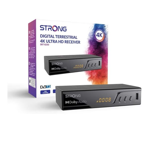 Strong SRT 8250 Receptor Digital Terrestre 4K