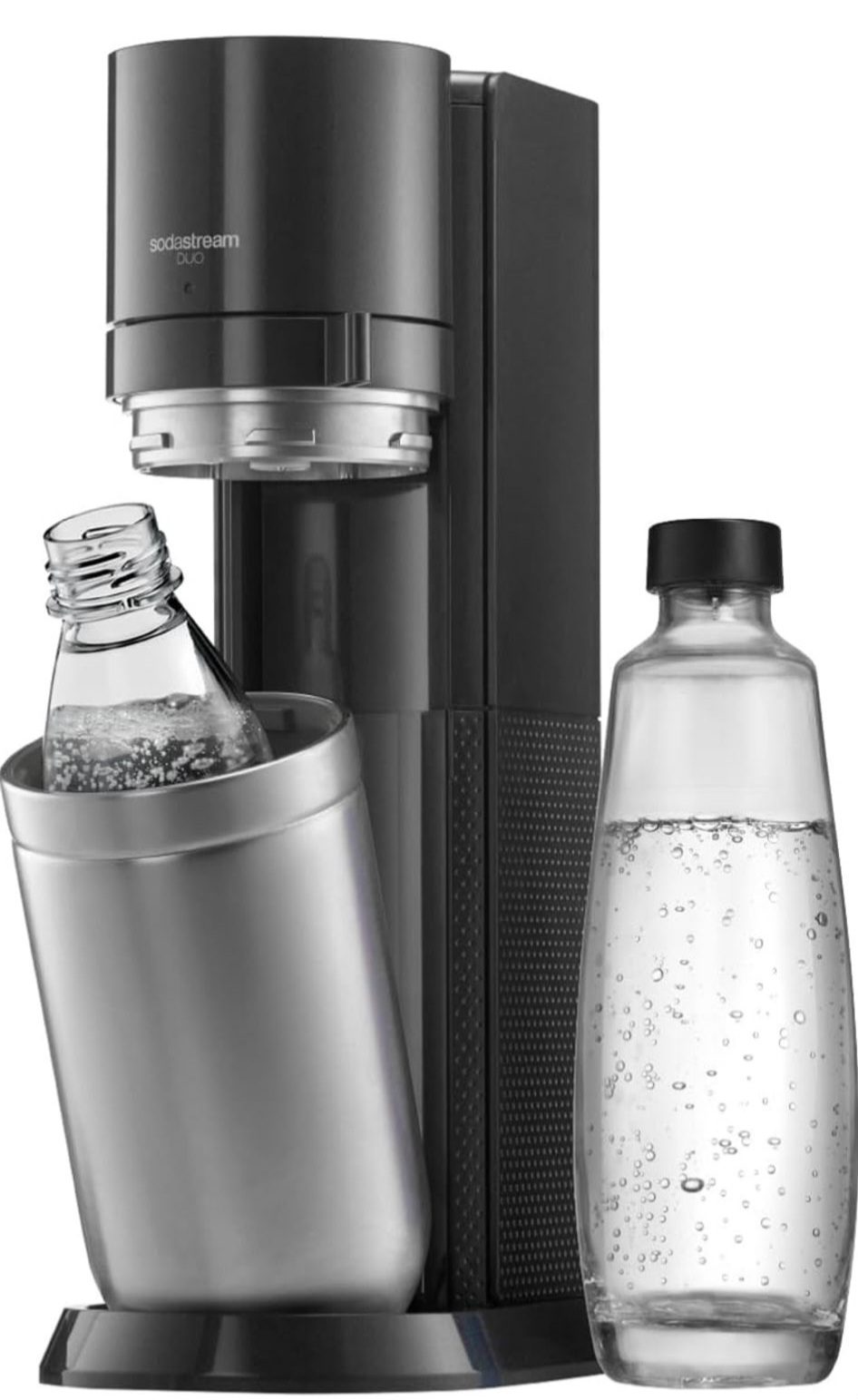 IMG-20251205-WA0008 SodaStream Spruzzatore Duo, Senza Cilindro di CO2 e bottiglia di vetro - immagine 1