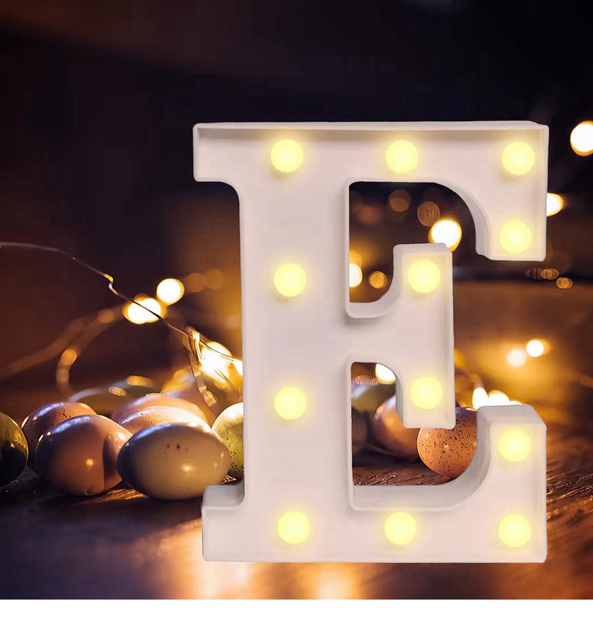 IMG-20251208-WA0012 Luci a LED con lettera alfabeto, lampada a LED, lampada a lettera, luce notturna, decorazione per compleanno, festa, matrimonio, vacanze, casa, bar (E) - immagine 1